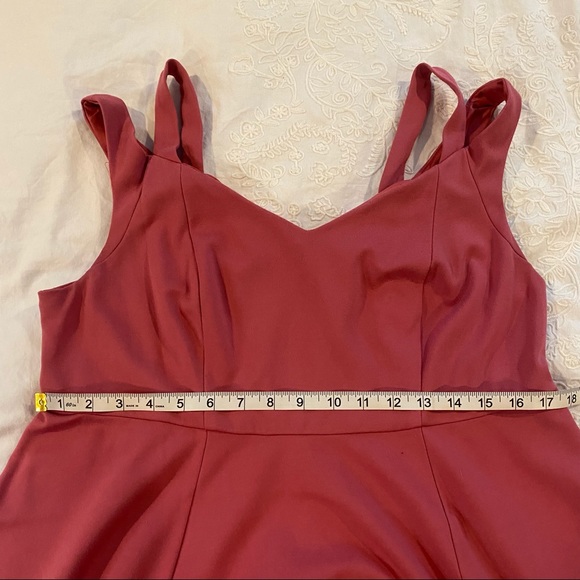 Torrid Cut Out Shoulder Fit & Flare Dress Sz 1 - Picture 9 of 10